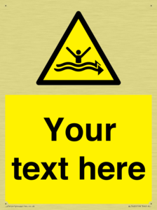 Custom Warning strong currents